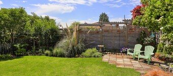 Tudor Style Home in Relaxed Magnolia Neighborhood