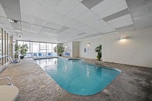 Inomhuspool och uppvärmd pool