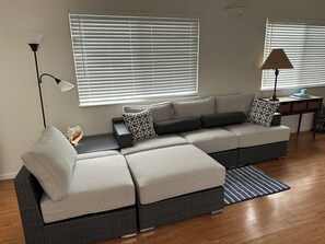 Smart TV, DVD player, books