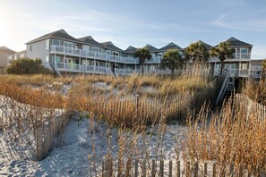 Enjoy stunning ocean views from the hotel's beachfront balconies.