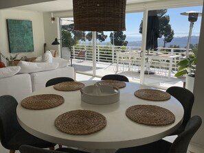 Dining - Sweeping Ocean and Harbor Views, Single Level, Quiet Location (Santa Barbara)