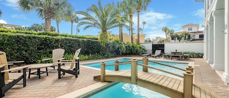 Una piscina climatizada