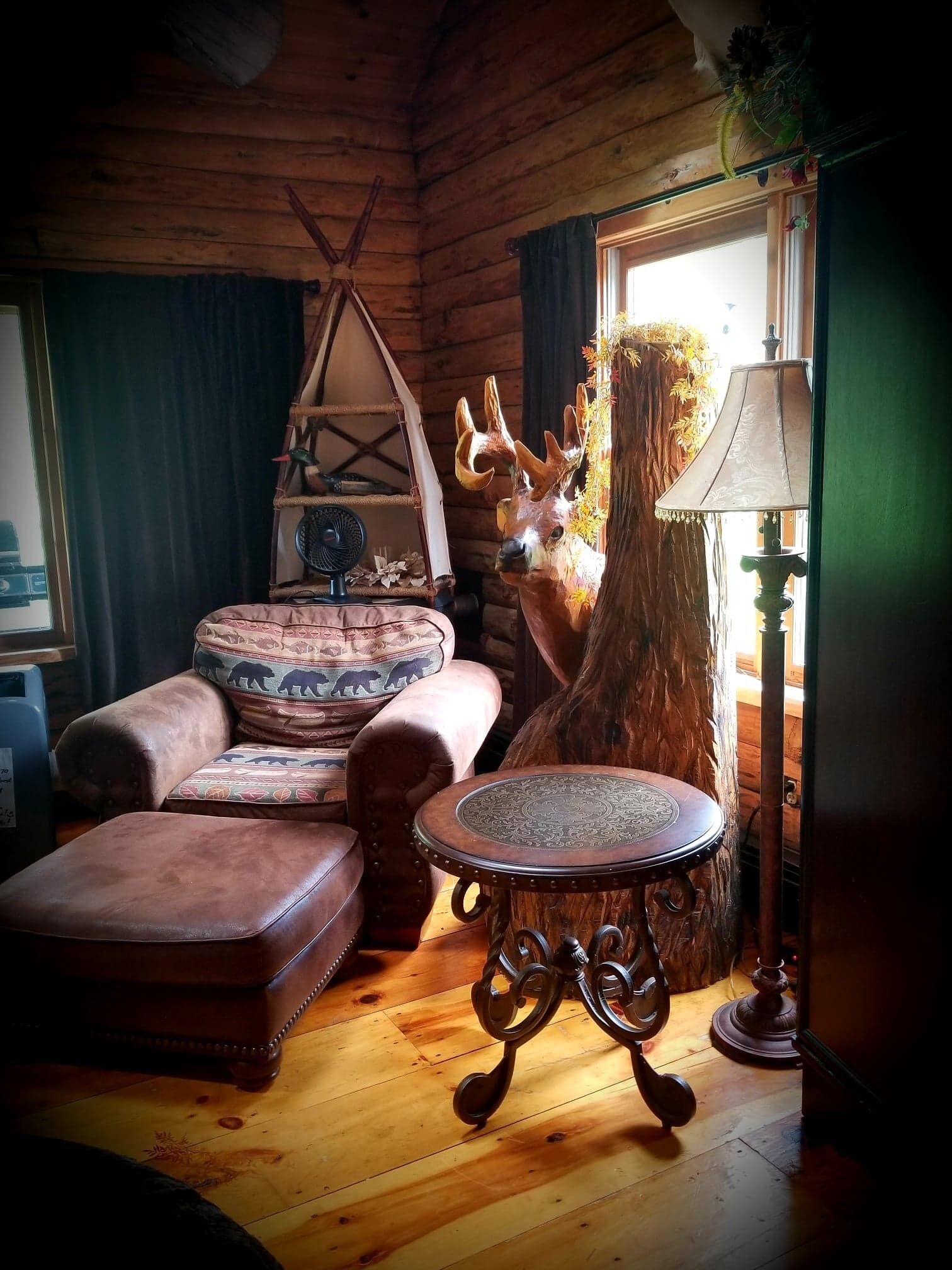 Rustic & Cozy Log Cabin in beautiful countryside with exceptional amenities!
