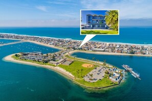 Accommodatie ligt op het strand
