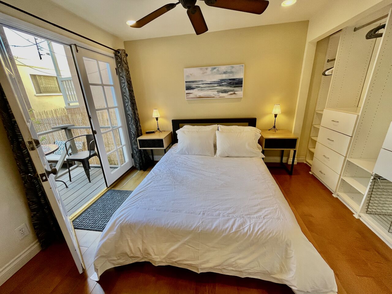 1 bedroom, desk, iron/ironing board, WiFi (free)