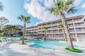 Außenpool, beheizter Pool