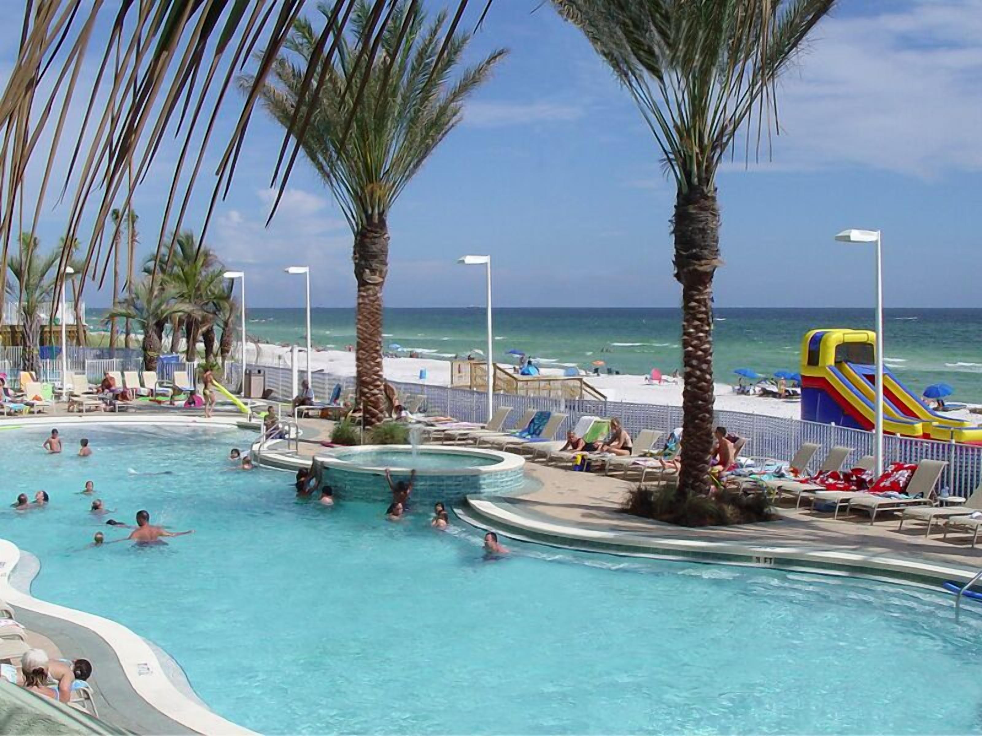 Zero Entrance Pool, Kids Pool and Play Area Boardwalk's Longest Beach in PCB