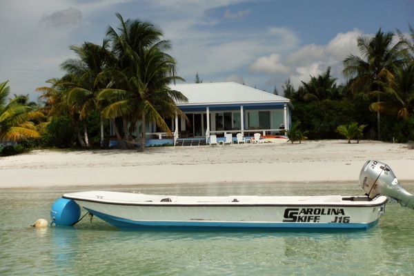 Camp David viewed from the water - just steps from your deck - your boat awaits.