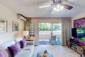 Fernseher, DVD-Player, Bücher