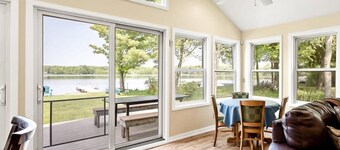 Sunset Beach House-Lakefront / Privat strand / Dock-S. Haven / Saugatuck * BESTILL 2019 *