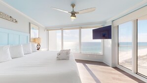 2 bedrooms, iron/ironing board, WiFi (free), bed sheets - Beachside II 4338 - modern beachfront condo with pool, resort tram + balcony (Miramar Beach)