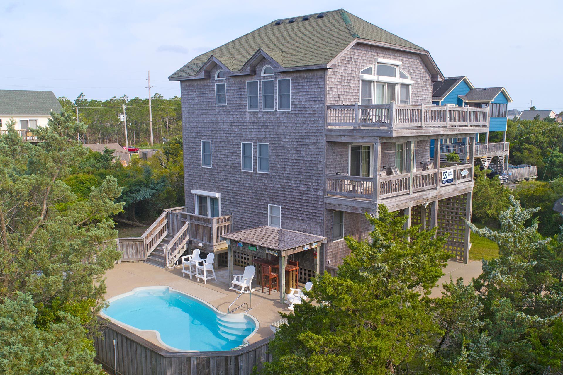 Ocean View - Pool, Hot Tub, Game Room, Basketball Net
