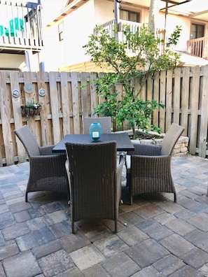 Udendørs spisemuligheder