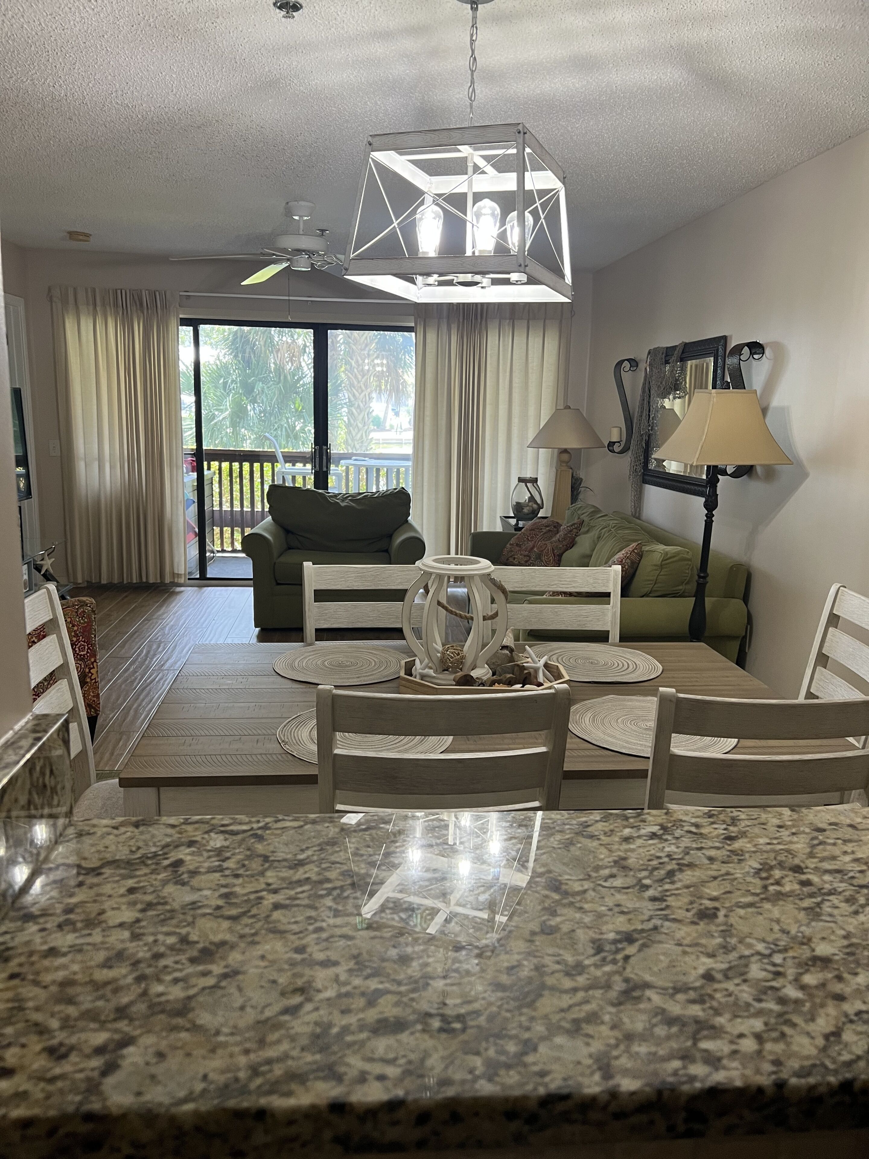 1st Floor Unit on Lake in Laurel Court. Private Pool. Short walk to the beach