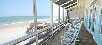 Seabreeze 4 Pawleys Island Oceanfront W/ Creek dock 6BR/4.5BAS