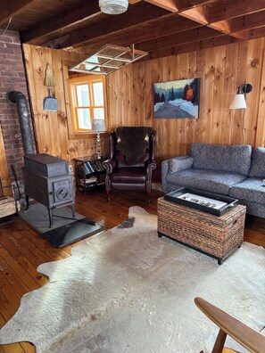 TV - Cozy, lakeside cottage for your family vacation (Woodstock)