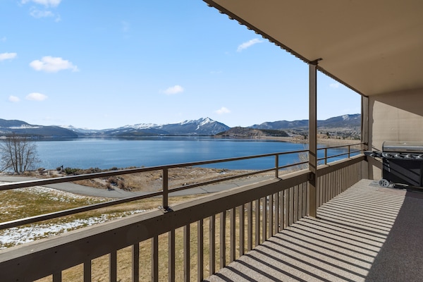 View of Lake Dillon and the Peak 10 Range