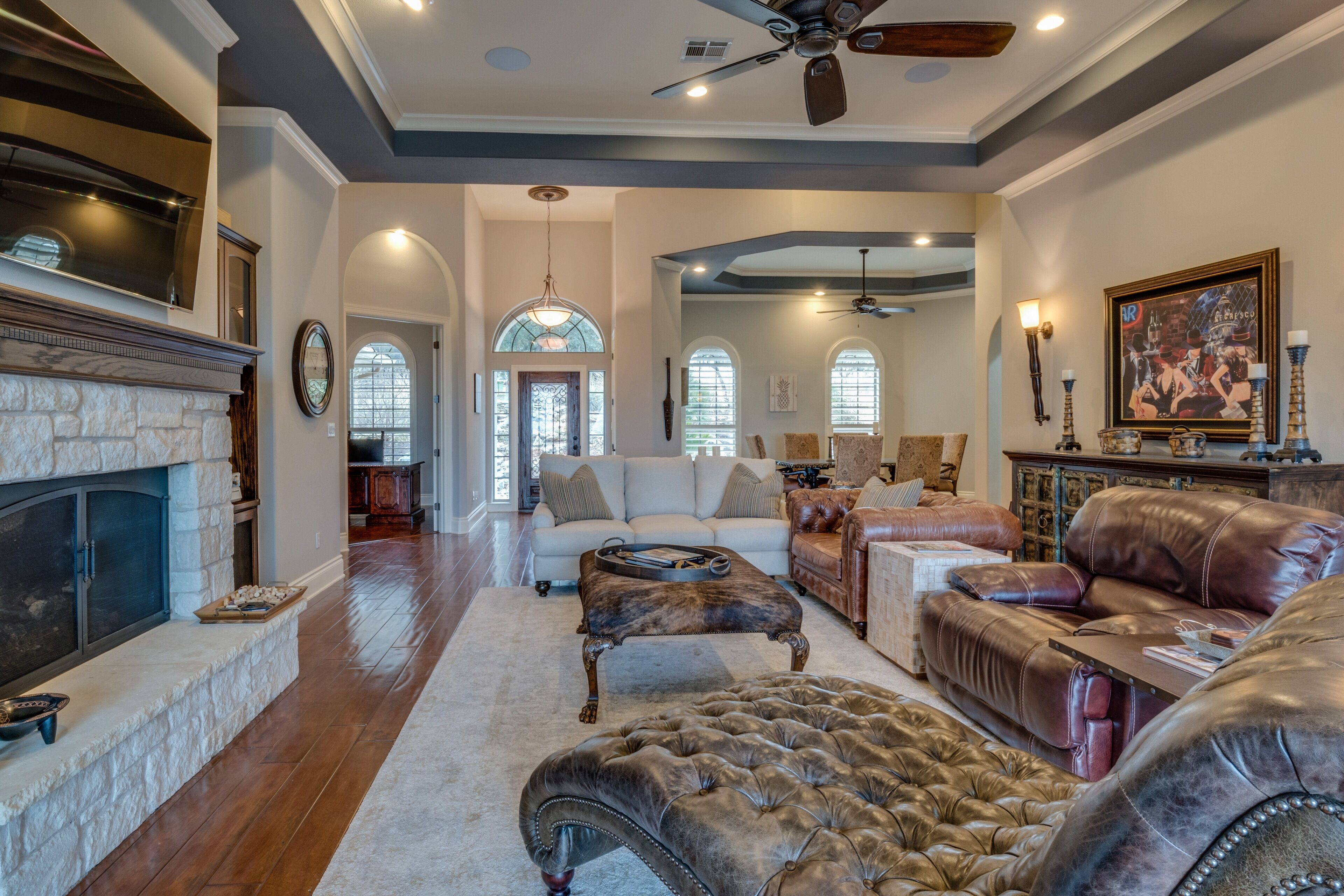 Sprawling 3 acre Hilltop Estate w/ Endless Views of the Famed Texas Hill Country