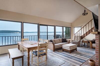 Casa de playa frente al mar, isla de Whidbey Langley