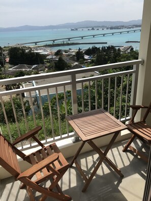 Standard Twin Room, Sea View (203) | Terrace/patio