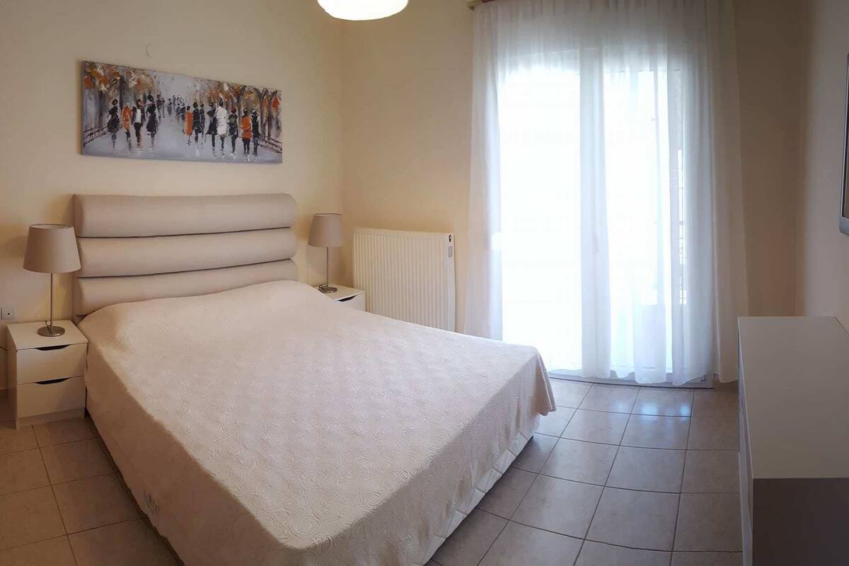 Familienapartment, 1 Schlafzimmer | 1 Schlafzimmer, Allergikerbettwaren, Schreibtisch, Verdunkelungsvorhänge