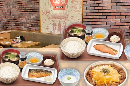 Daily Japanese breakfast for a fee