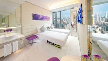 In-room safe, desk, blackout drapes, soundproofing