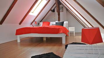 Apartemen (1/3) | Setrika/meja setrika, Wi-Fi gratis, dan seprai linen