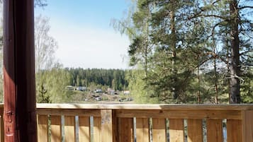 Cabane, salle de bains privée (Stolpe)