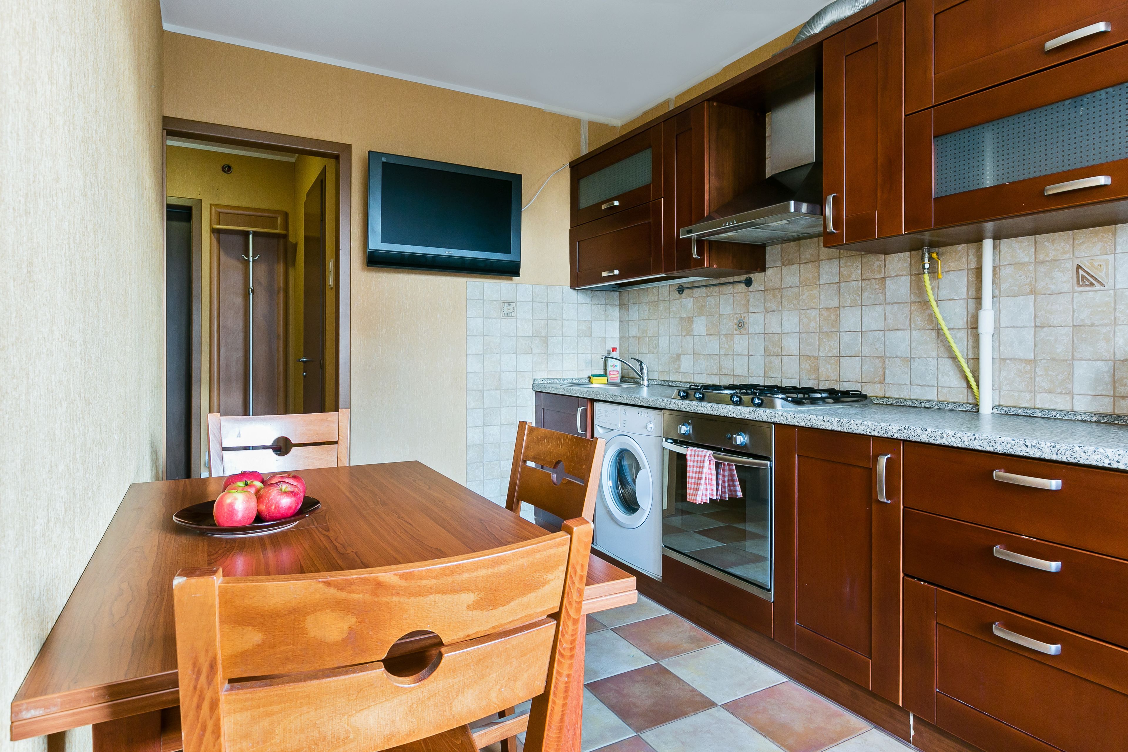 Apartment, 1 Doppelbett und Schlafsofa | Eigene Küche | Großer Kühlschrank, Mikrowelle, Ofen, Herdplatte