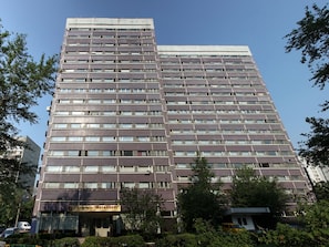 Voorkant van accommodatie