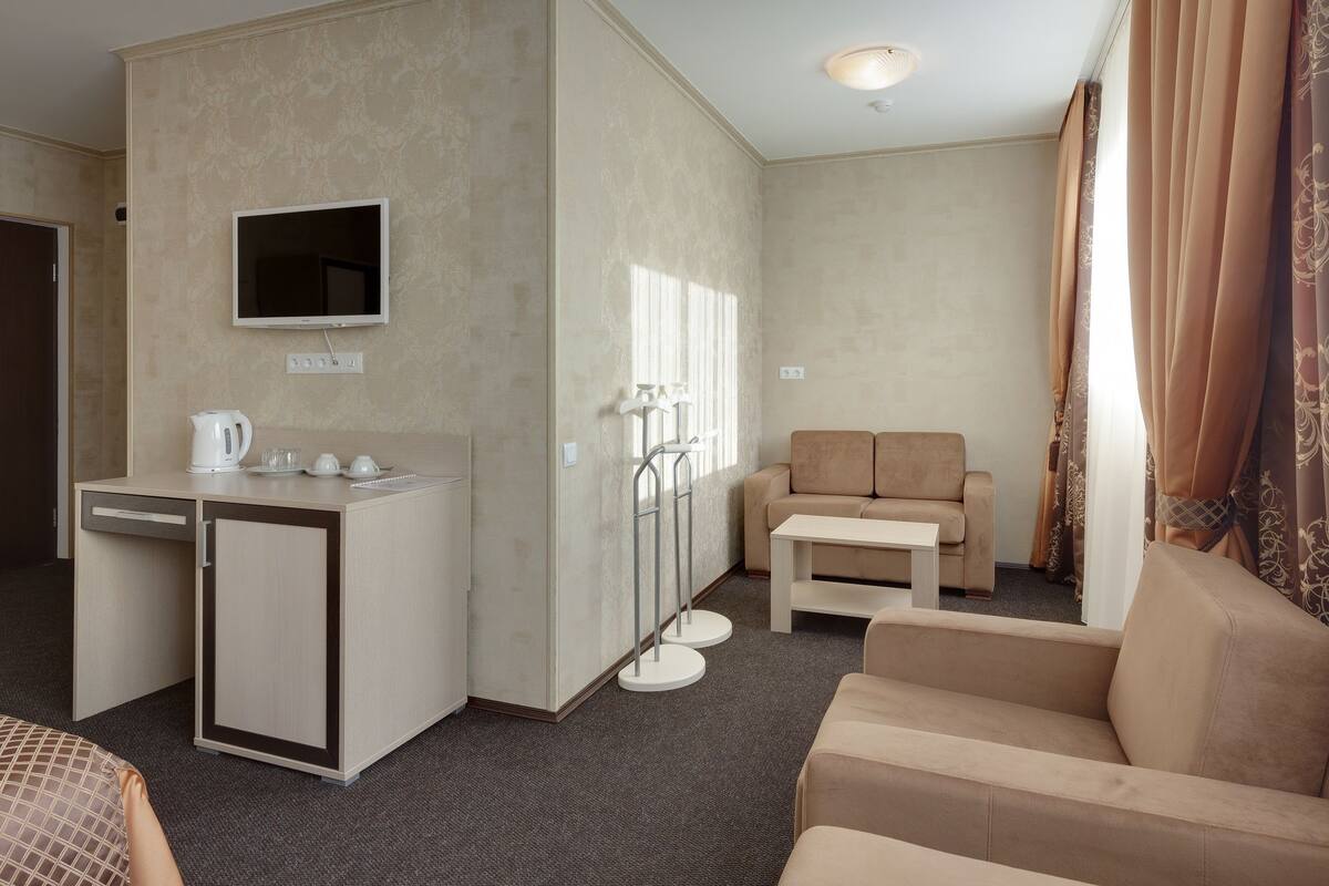 1 slaapkamer, een strijkplank/strijkijzer, gratis wifi, beddengoed