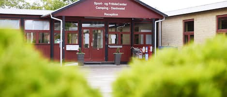 EntrĂ©e de lâhĂ©bergement