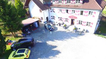 Fassade der Unterkunft