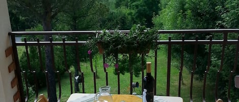 Chambre triple | Terrasse/patio