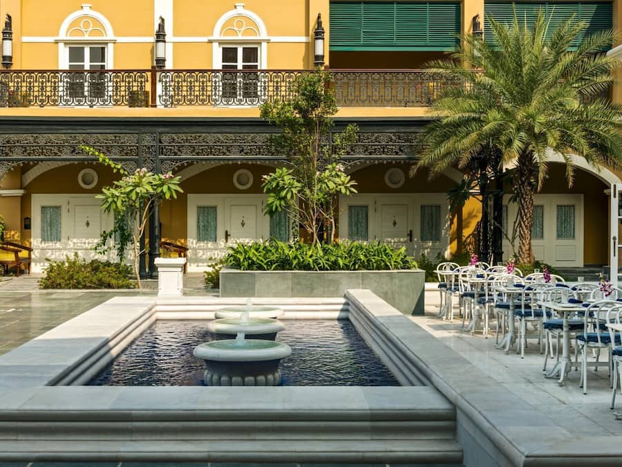 Outdoor pool, open 7:00 AM to 9:00 PM, pool umbrellas