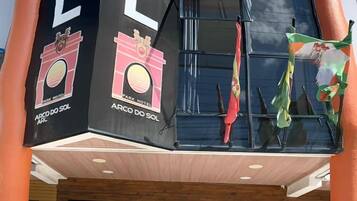 Fachada da propriedade