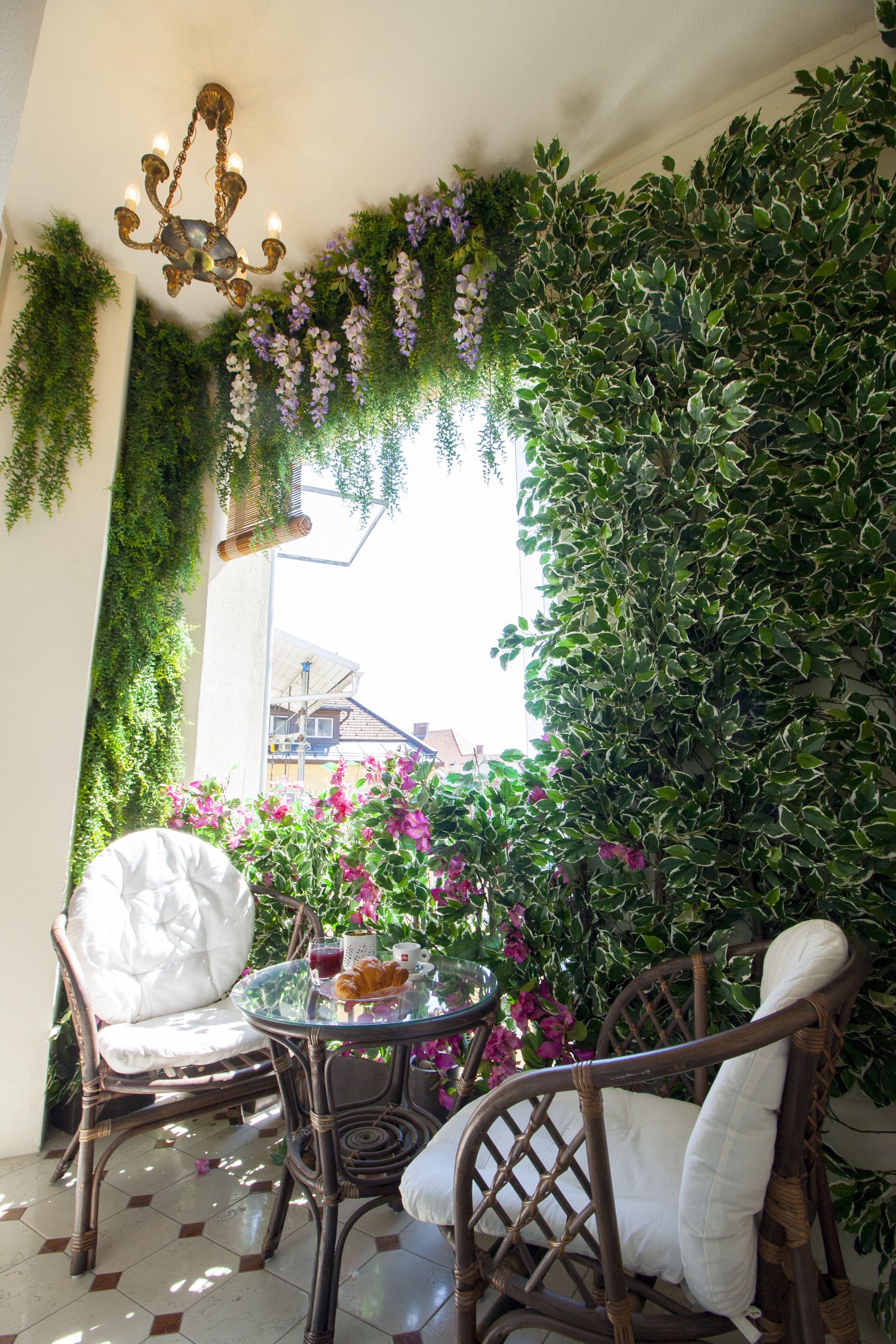 شقة فاخرة - عدة أسرّة - لغير المدخنين - منظر للمدينة | شرفة