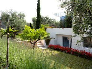 Klassieke tweepersoonskamer, terras | Terras