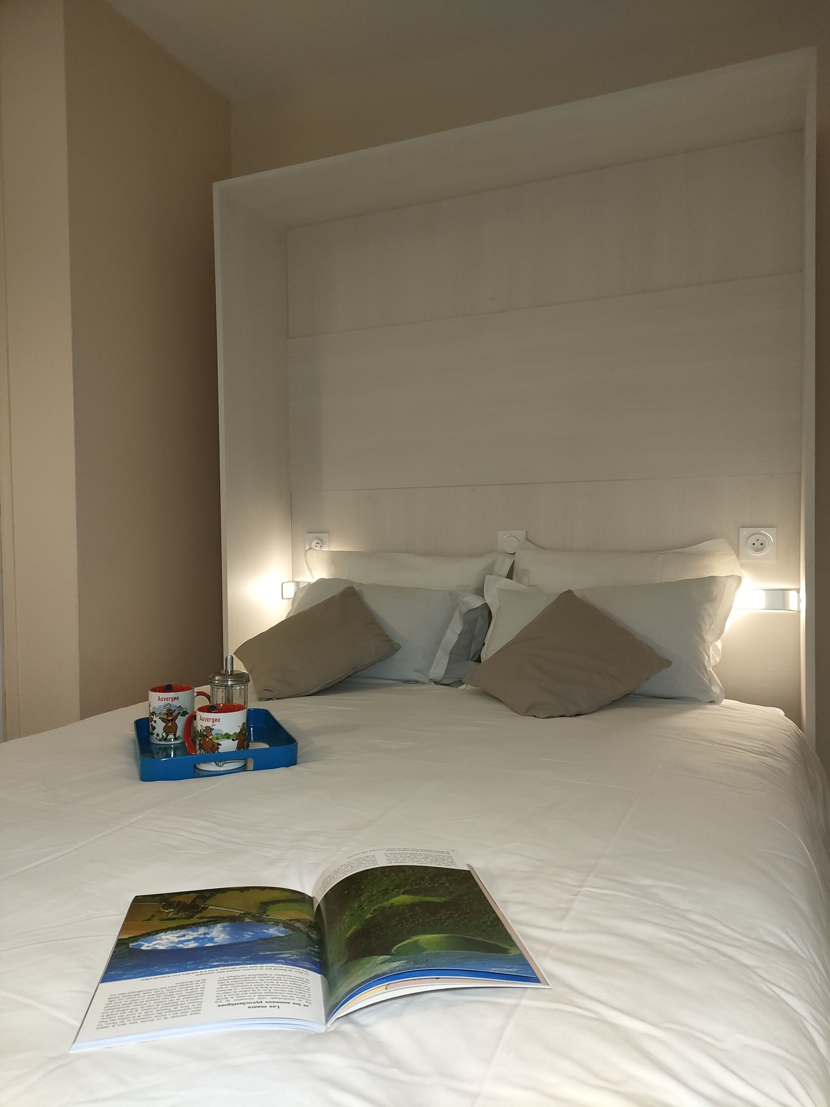 Een flatscreentelevisie