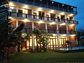 Façade de l’hébergement