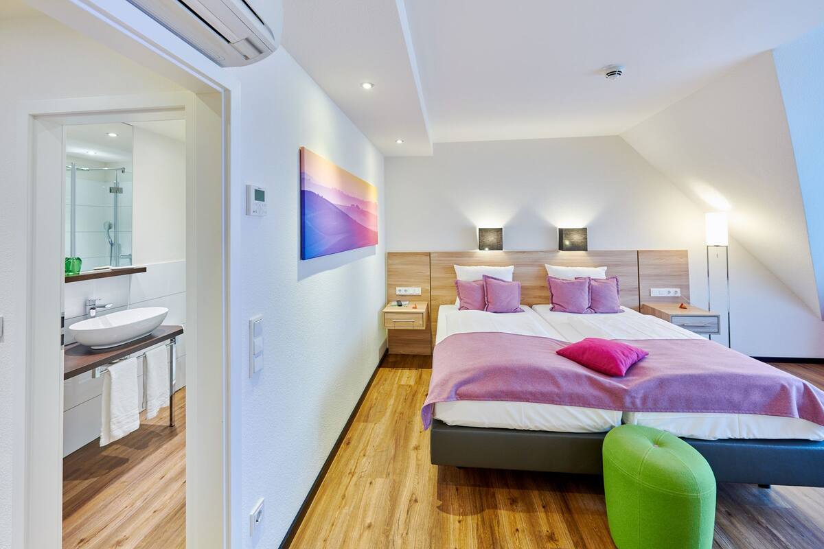 superior double room single use, non smoking | in-room safe, desk, laptop workspace, soundproofing