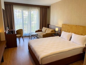 Standard-Doppelzimmer | Bettwäsche aus ägyptischer Baumwolle, hochwertige Bettwaren