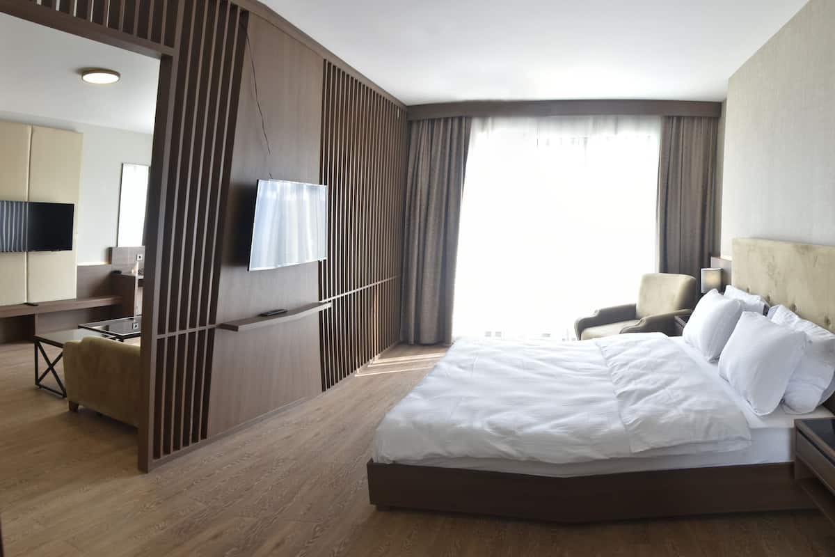 SUITE ROOM | 1 Schlafzimmer, Bettwäsche aus ägyptischer Baumwolle