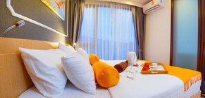 1 chambre, coffres-forts dans les chambres, rideaux occultants