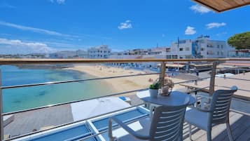 Chambre Double Premium, balcon, vue océan | Terrasse/Patio