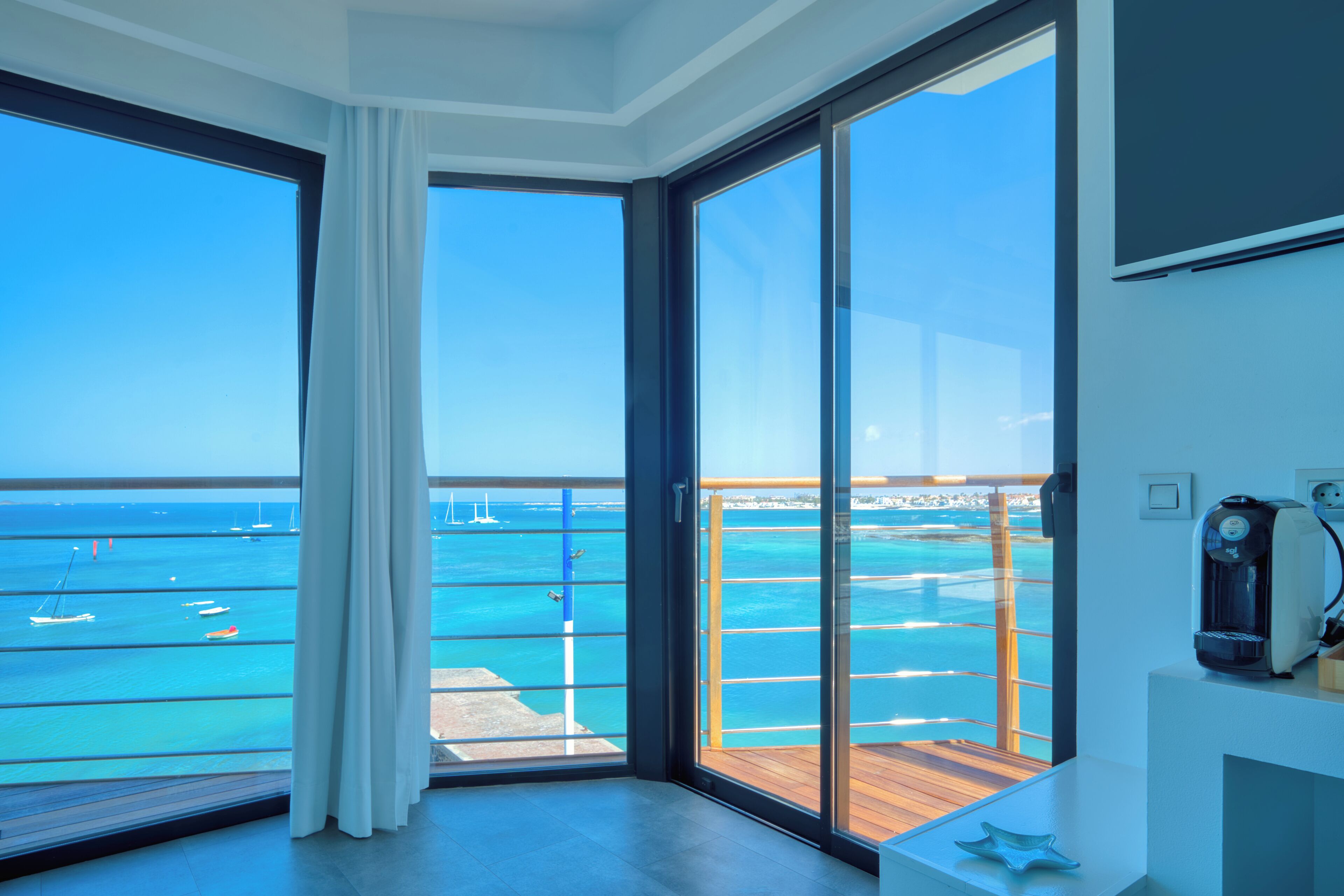 高級雙人房, 露台, 海景 | 露台/庭院