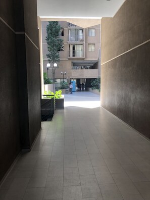 Front of property – evening/night