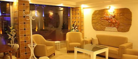 Sala de estar en el lobby
