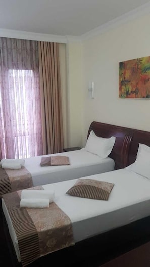 Basic Room, 2 Single Beds, Non Smoking | In-room safe, rollaway beds, free WiFi, bed sheets - Vanilla Hotel (Batumi)